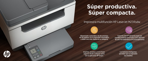 HP multifuncion laser monocromo LaserJet M234sdw