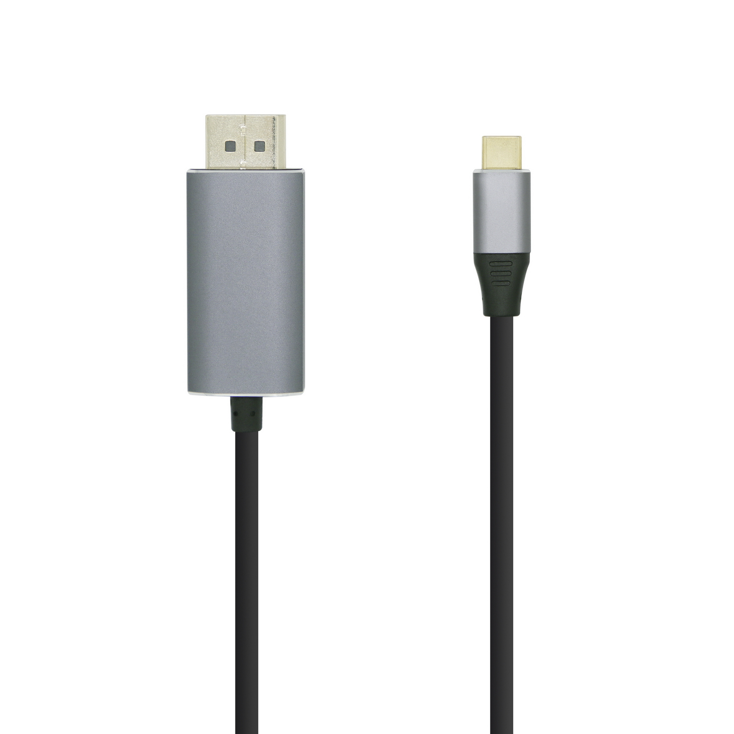 AISENS - CABLE CONVERSOR USB-C A DISPLAYPORT NEGRO, 1.8M