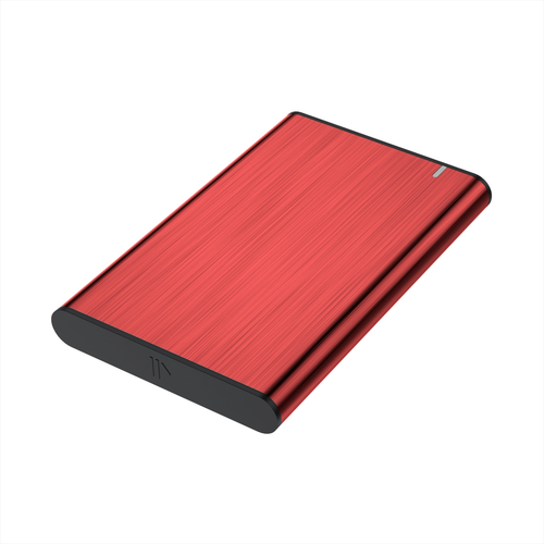 Aisens CAJA EXTERNA 2,5" ASE-2525B 9.5MM SATA A USB 3.0/USB3.1 GEN1, ROJO