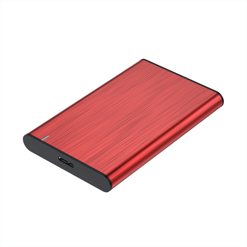 Aisens CAJA EXTERNA 2,5" ASE-2525B 9.5MM SATA A USB 3.0/USB3.1 GEN1, ROJO