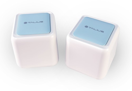 Talius redes Mesh (Pack 2 dispositivos) Sistema Wi-Fi AC1200 GigaLAN