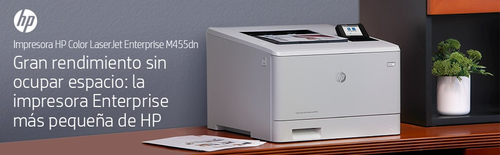 HP impresora laser color laserJet Enterprise M455dn