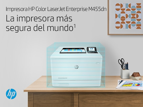 HP impresora laser color laserJet Enterprise M455dn