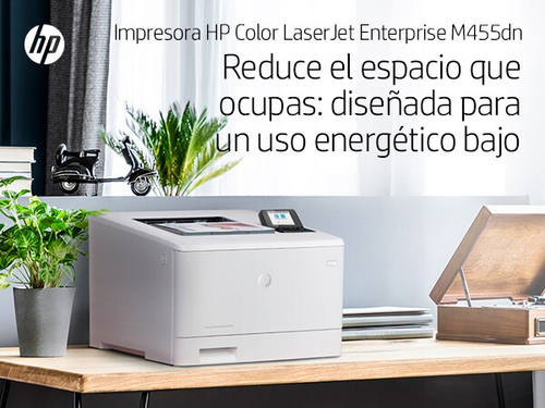 HP impresora laser color laserJet Enterprise M455dn