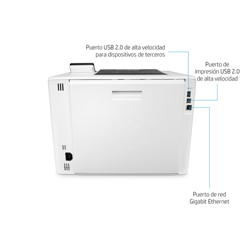 HP impresora laser color laserJet Enterprise M455dn