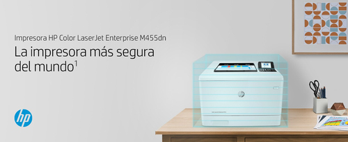 HP impresora laser color laserJet Enterprise M455dn