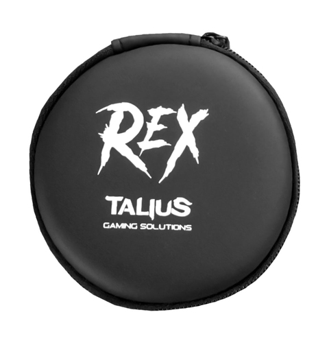 Talius intrauricular gaming Rex negro/rojo