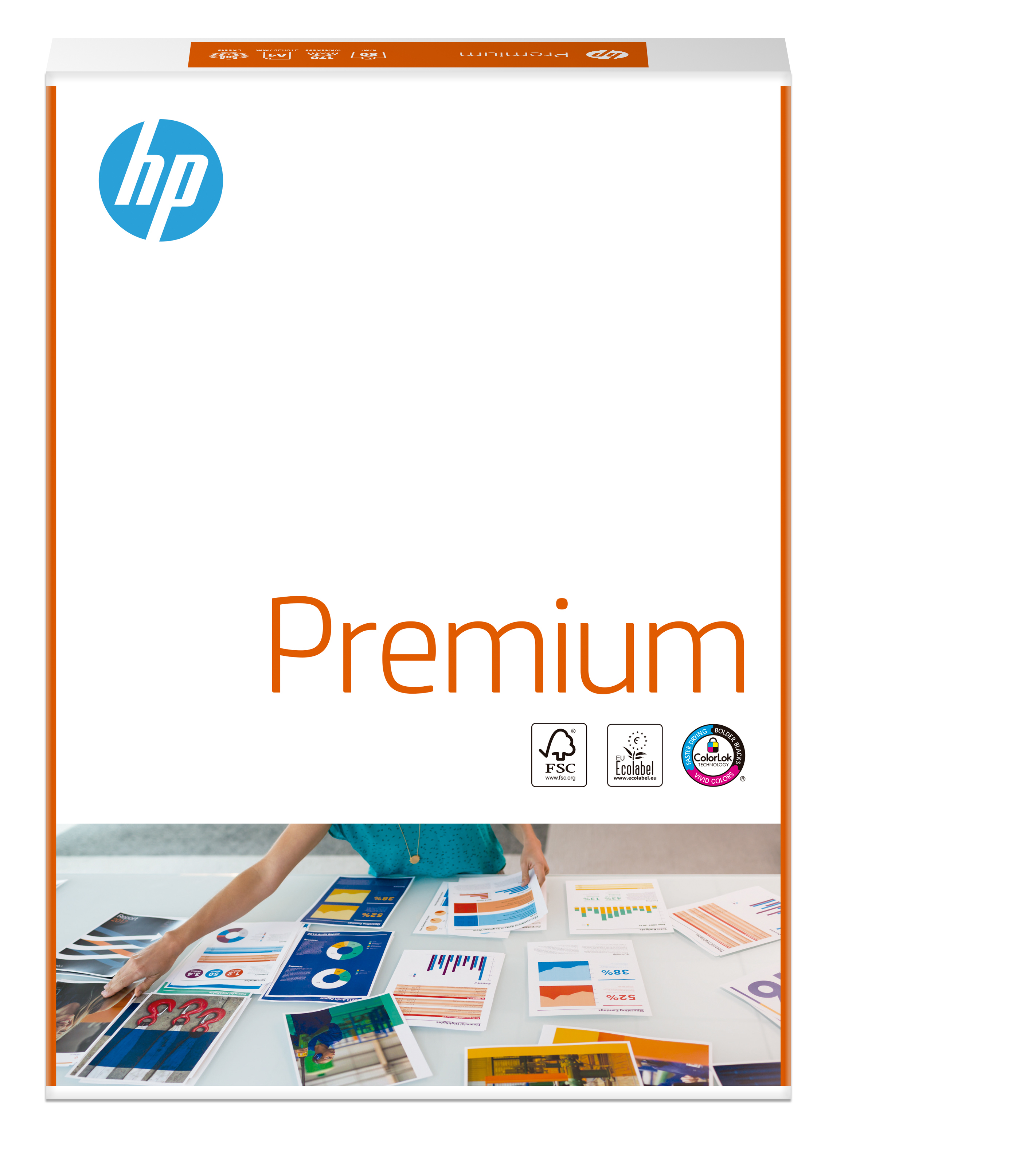 HP Papel inkjet/copy/laser 80gr. A3 (297X420 MM) 500 hojas BLANCO