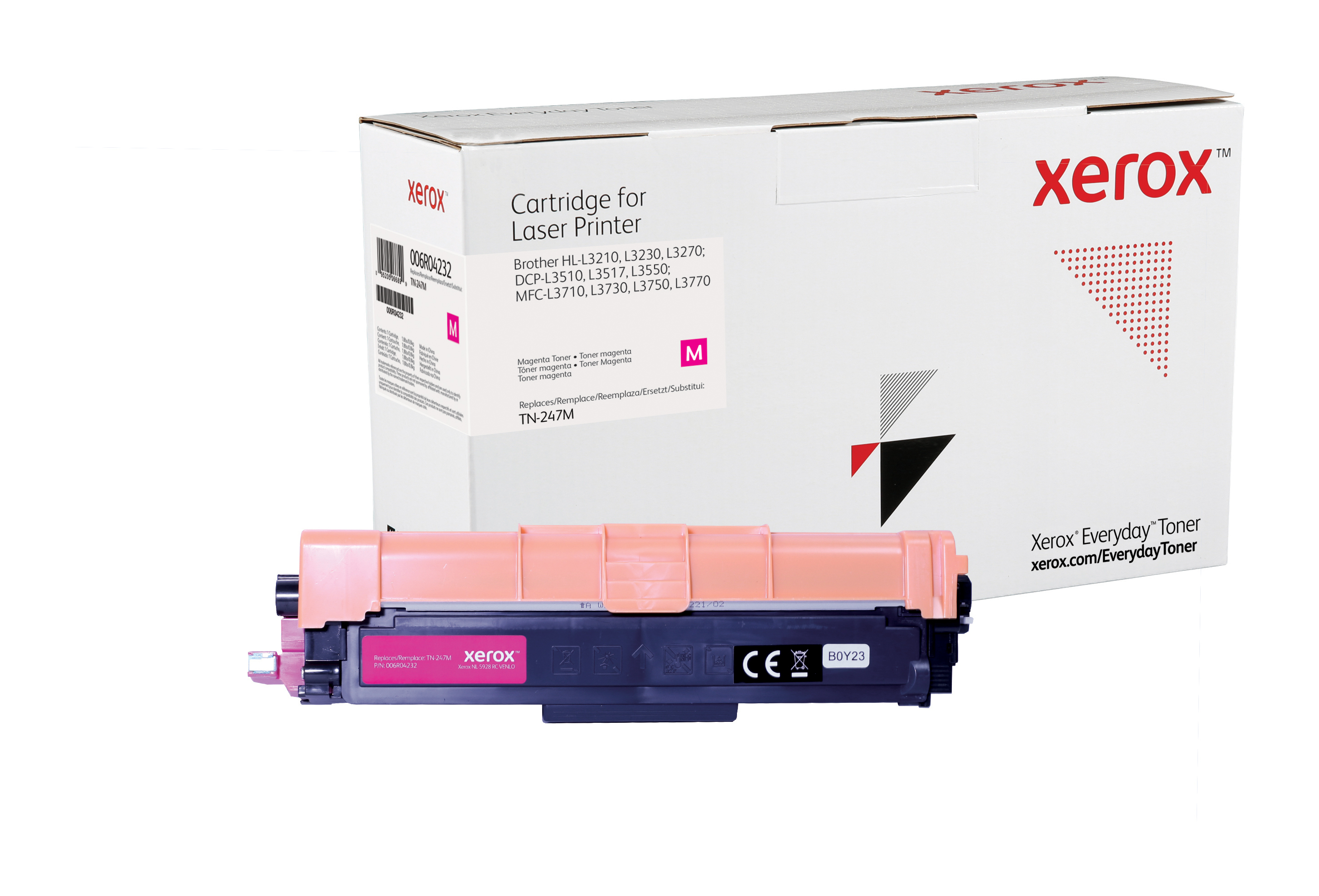 XEROX Everyday Toner para Brother TN247M Alto Rendimiento Magenta
