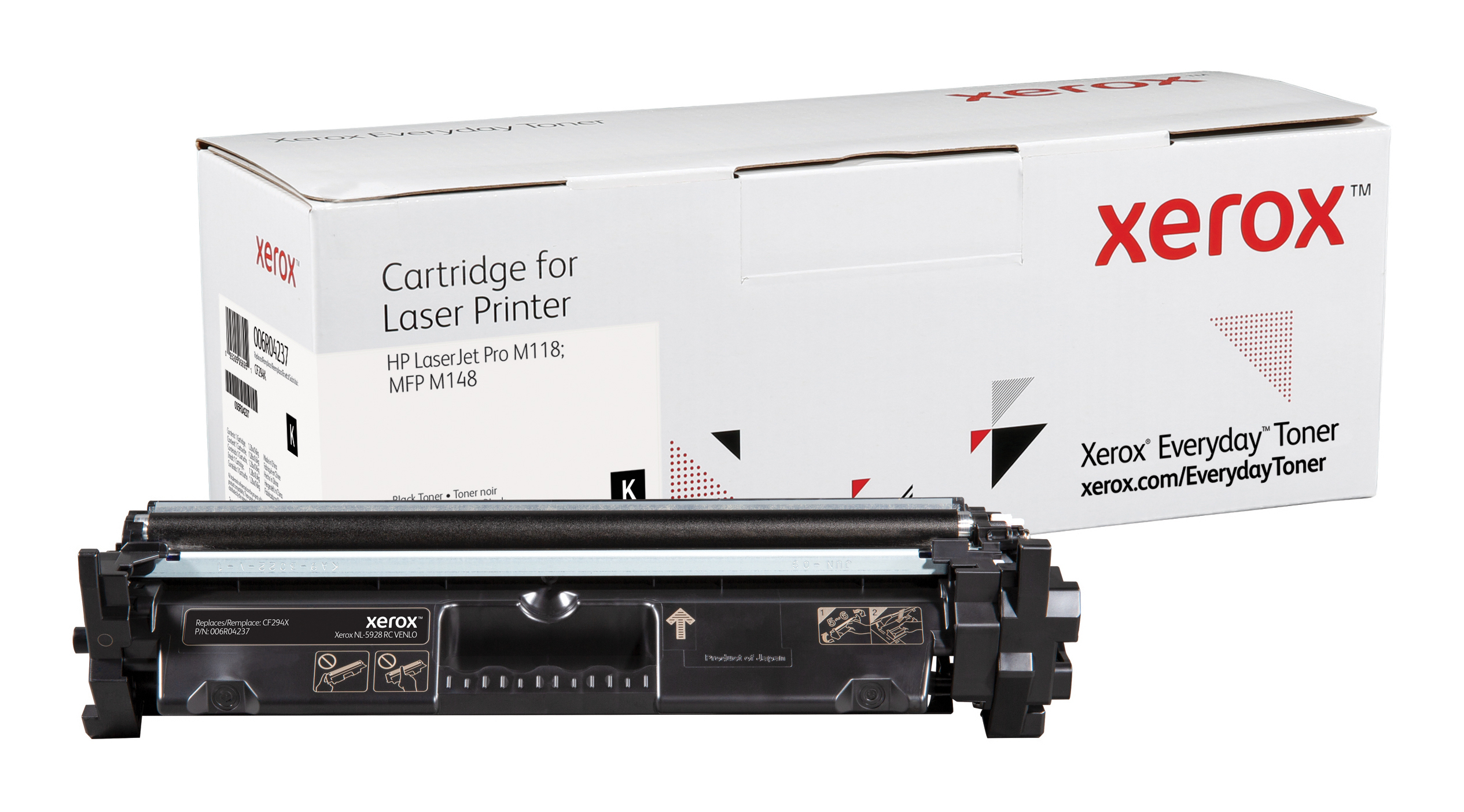 XEROX Everyday Toner para HP 94X LJ Pro M118/M140/M148 (CF294X) Alto Rendimiento Negro