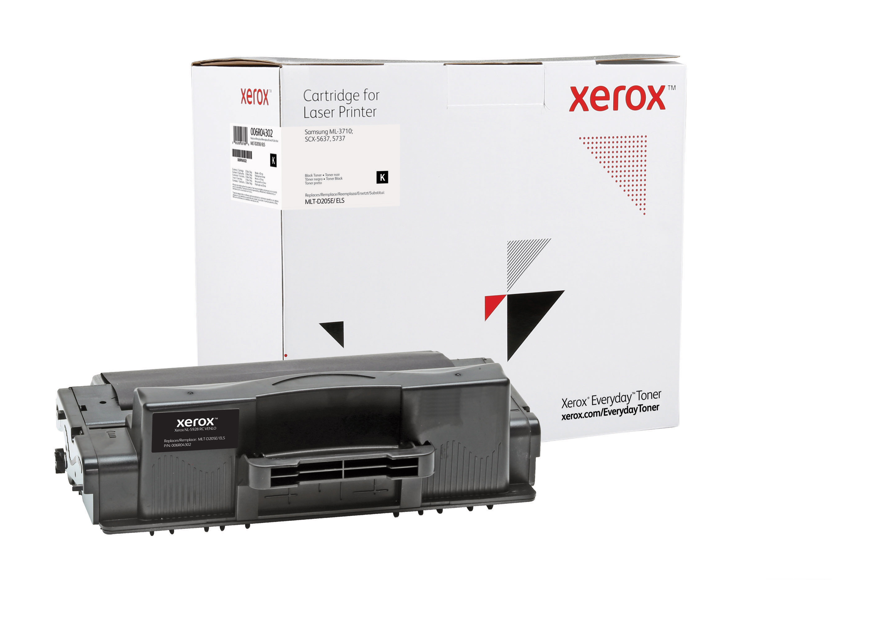 XEROX Everyday Toner Extra Alto Rendimiento Negro SAMSUNG MLTD205E