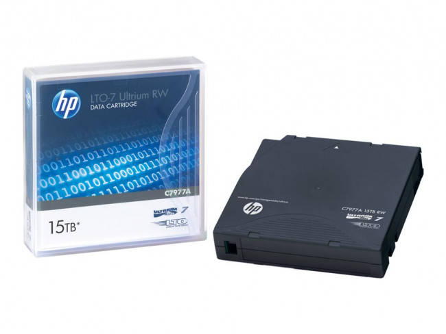 HP Cartucho de Datos DC HPE Ultrium LTO-7 (BaFe) etiquetado 6TB/15TB secuencia a medida