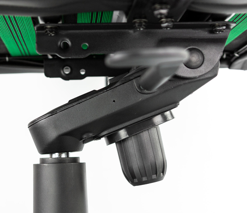 Talius silla Caiman V2 gaming negra/rosa reposapies, 4D, Frog, base metal, ruedas 75mm silicona, gas