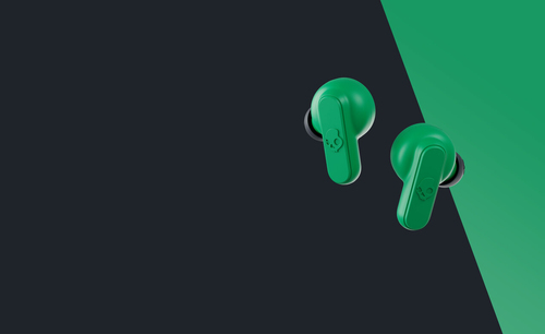 SKULL CANDY Auriculares DIME TRU in ear inalambricos, verdes