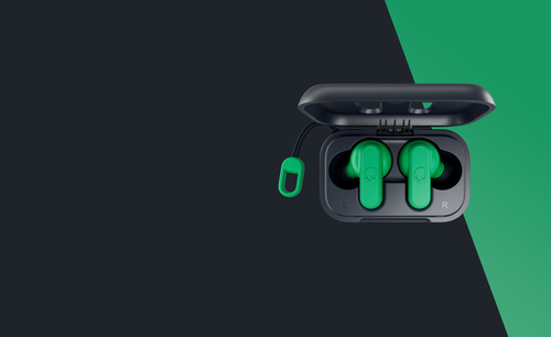 SKULL CANDY Auriculares DIME TRU in ear inalambricos, verdes