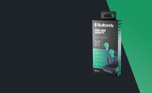 SKULL CANDY Auriculares DIME TRU in ear inalambricos, verdes