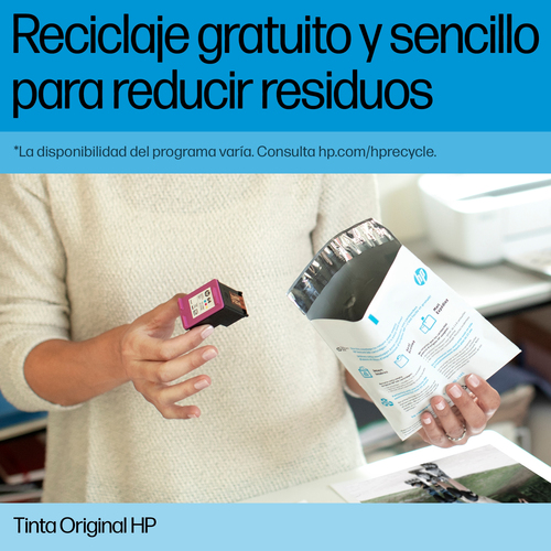 HP Envy 5530, Deskjet 1010,1510 Cartucho Tricolor nº301