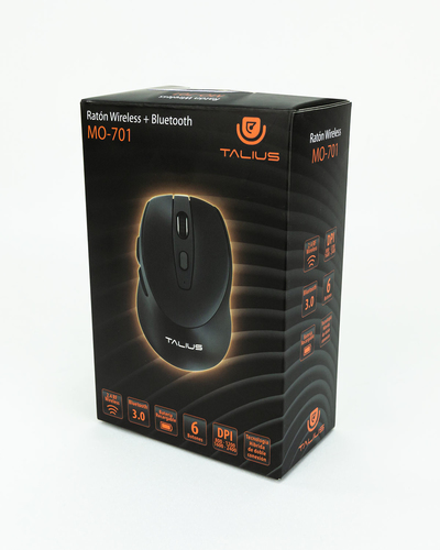 Talius raton Wireless + Bluetooth MO-701 RF/BT USB black