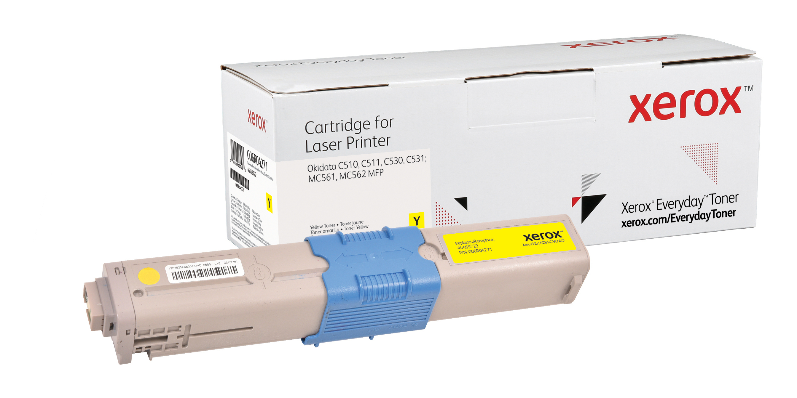 XEROX Everyday Toner Alto Rendimiento Amarillo to OKI 44469722