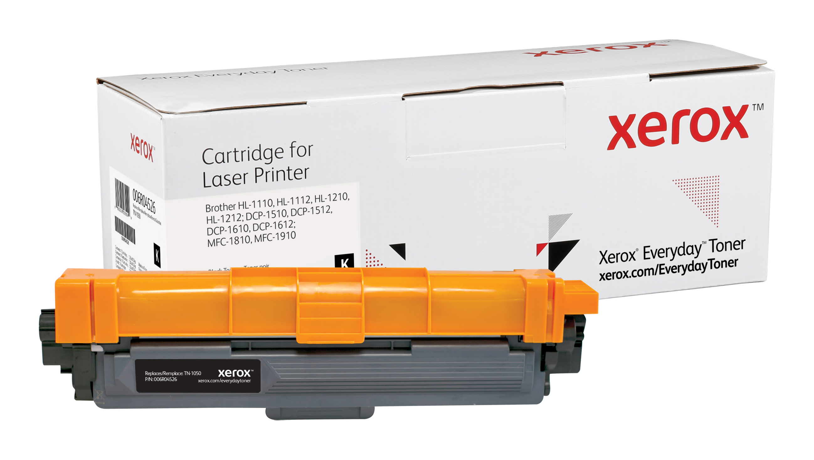 XEROX Everyday Remanufactured Toner para Brother TN1050, Standard Capacity