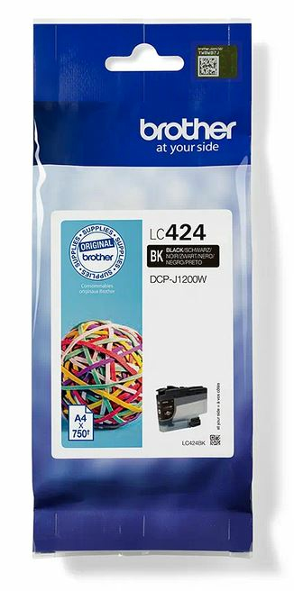 BROTHER tinta negra para DCPJ1200W LC424BK