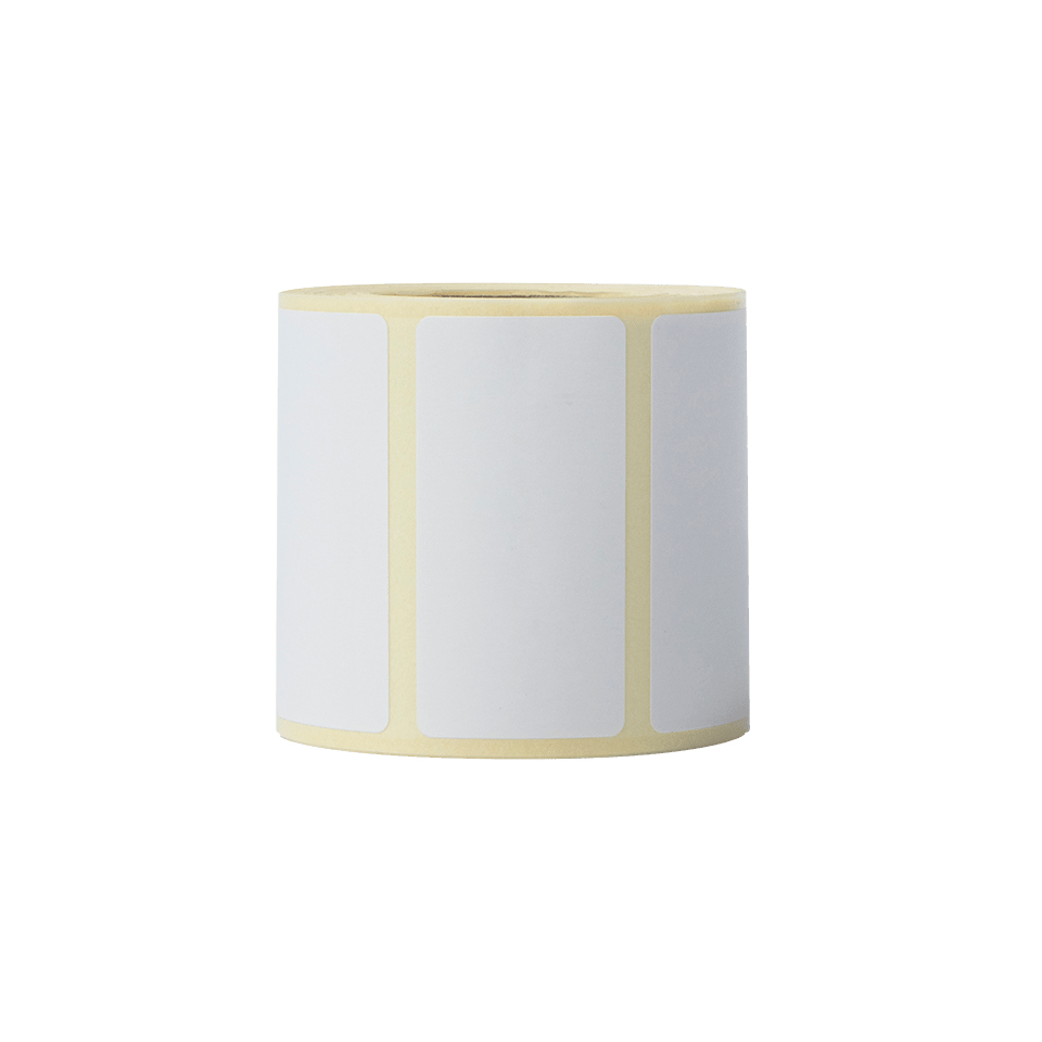 BROTHER 12 rollos de etiquetas termicas blancas - Cada rollo contiene 500 etiquetas de 51mm x 26 mm