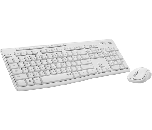 LOGITECH TECLADO + RATON MK295 Silent Blanco INALAMBRICO