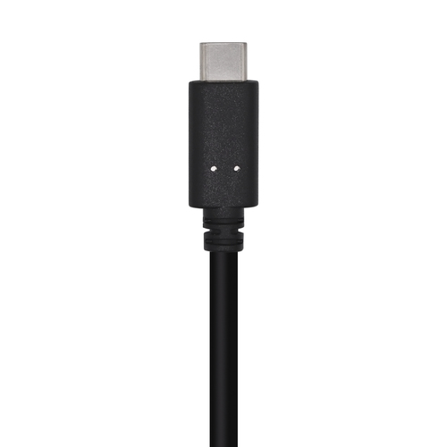 AISENS - CABLE USB 3.1 GEN2 10GBPS 3A, TIPO USB-C/M-A/M, NEGRO, 1.5M