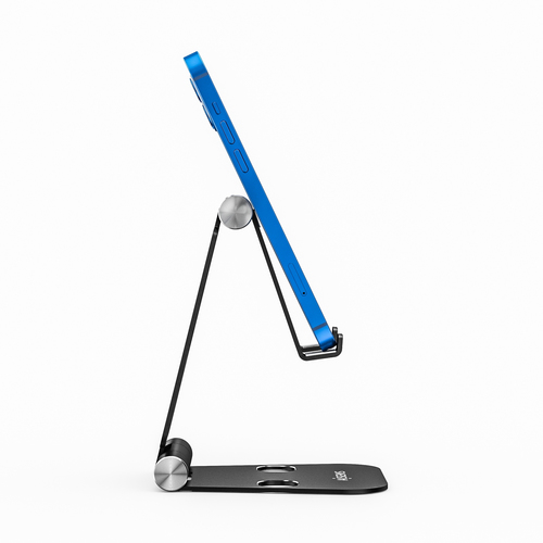 AISENS - SOPORTE DE SOBREMESA TAMAÑO XL AJUSTABLE (2 PIVOTES) PARA MOVIL / TABLET, NEGRO