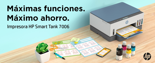 HP multifuncion inkjet Smart Tank 7006