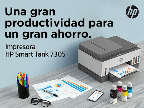 HP multifuncion inkjet Smart Tank 7305