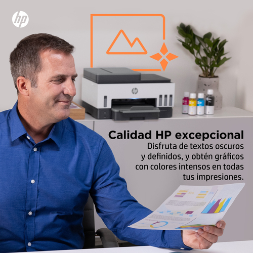 HP multifuncion inkjet Smart Tank 7605