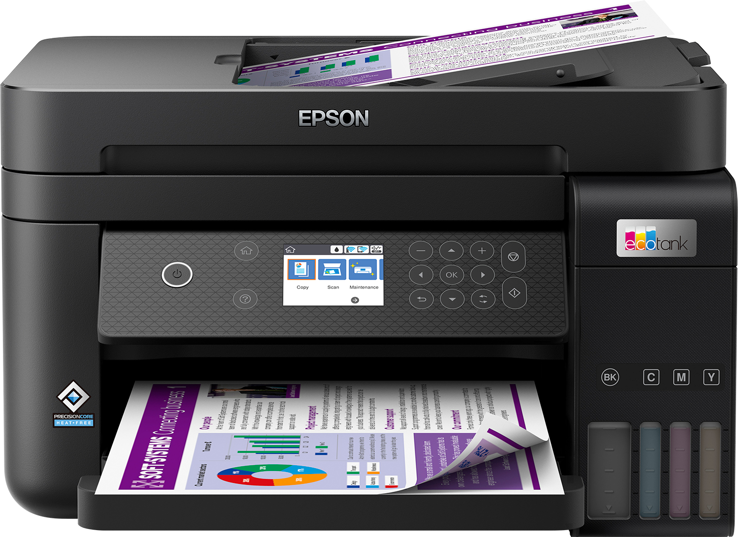 EPSON Multifuncional inkjet A4 EcoTank ET-3850