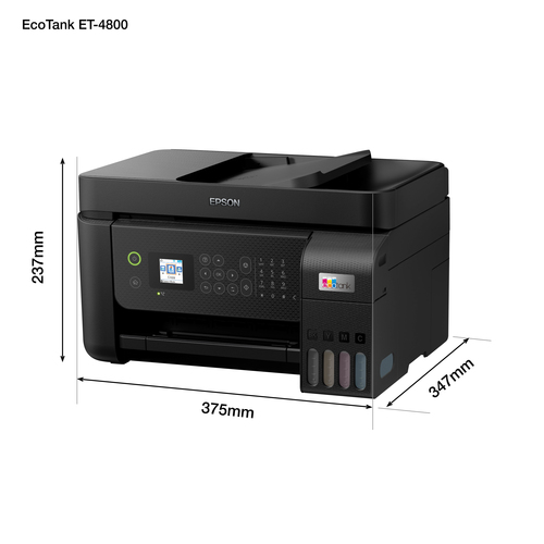 EPSON Multifuncional inkjet A4 EcoTank ET-4800
