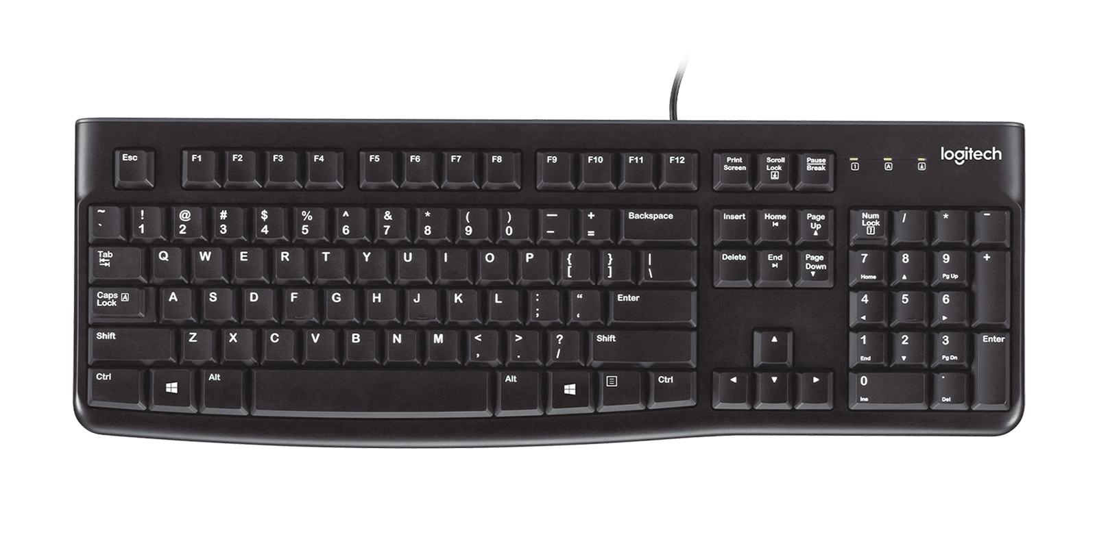 LOGITECH TECLADO K120 USB NEGRO