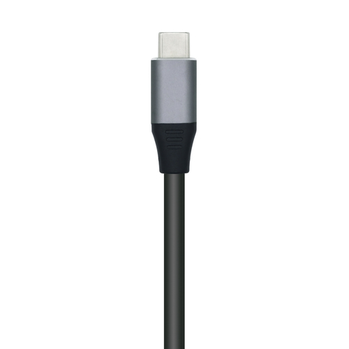 AISENS HUB USB 3.1 USB-C, USB-C/M-4xTIPO A/H, GRIS, 15cm