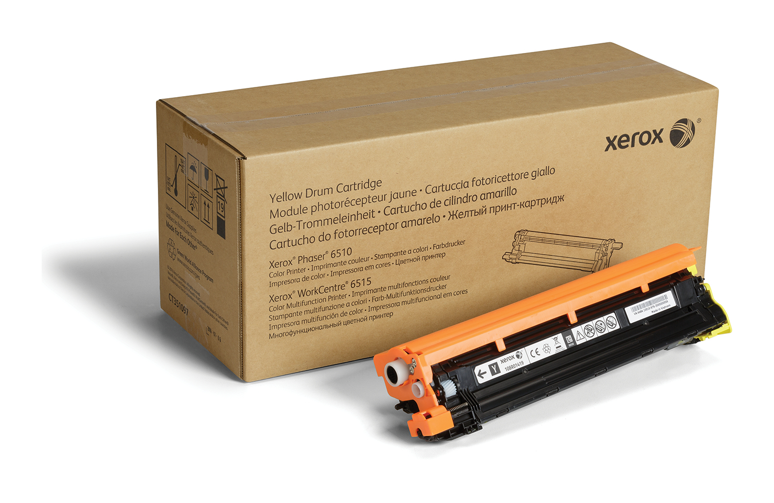 XEROX Tambor PH6510 WC6515 Amarillo