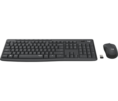 LOGITECH TECLADO + MOUSE MK295 SILENT NEGRO WIRELES INALAMBRICO