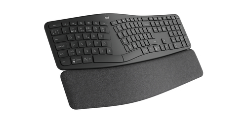 LOGITECH TECLADO ERGO K860 ERGONOMICO BLUETOOTH & WIRELESS GRAFITO SILENCIOSO