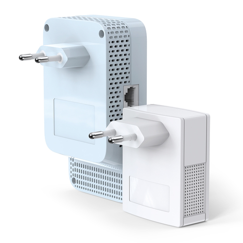 TP-LINK Kit Gigabit Powerline AV1000 con Wi-Fi AC. VELOCIDAD: 300 Mbps en2.4 GHz + 433 Mbps en 5 GHz
