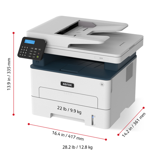 XEROX Multifuncion Laser Monocromo B225V_DNI/B225V_DNI