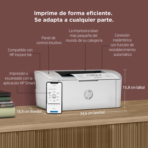 HP Impresora Laser monocromo LaserJet M110w