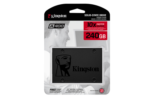 KINGSTON Disco Duro Interno A400 240GB SSD SATA III