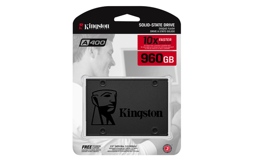 KINGSTON Disco Duro Interno A400 960GB SSD SATA III