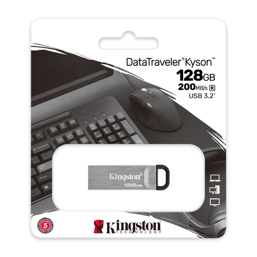 KINGSTON Pendrive Datatraveler KYSON 128GB / USB 3.2 GEN 1