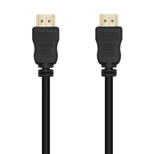 AISENS - CABLE HDMI V1.4 ALTA VELOCIDAD 14+1 CCS, A/M-A/M, NEGRO, 2.0M