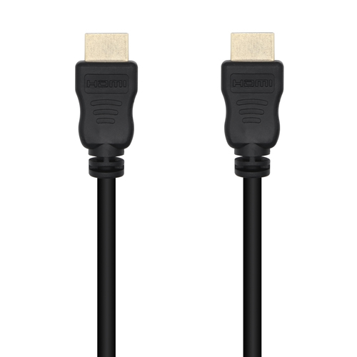 AISENS - CABLE HDMI V1.4 ALTA VELOCIDAD 14+1 CCS, A/M-A/M, NEGRO, 2.0M