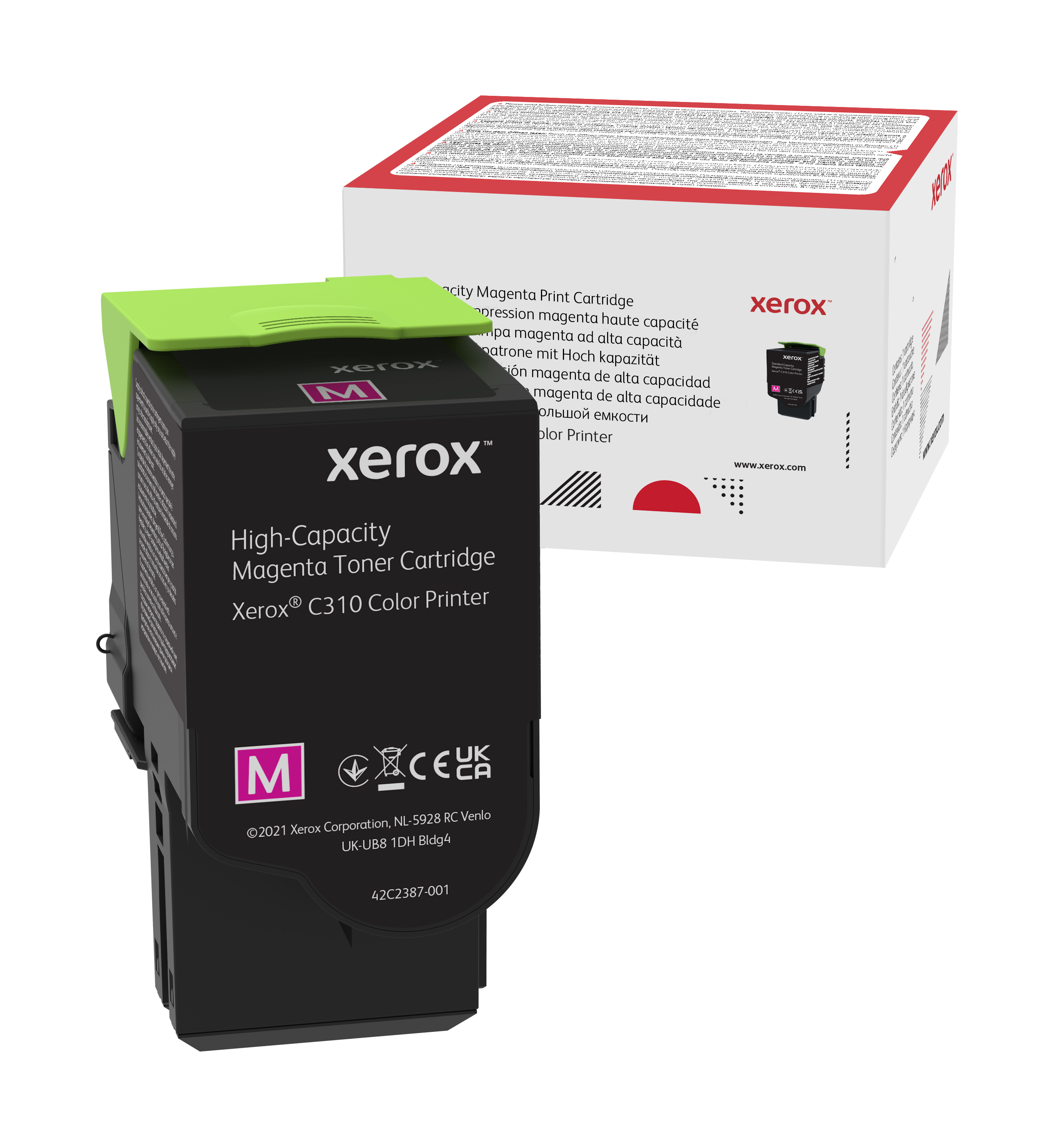 XEROX Toner C310 Magenta Alta Capacidad (5500 paginas)