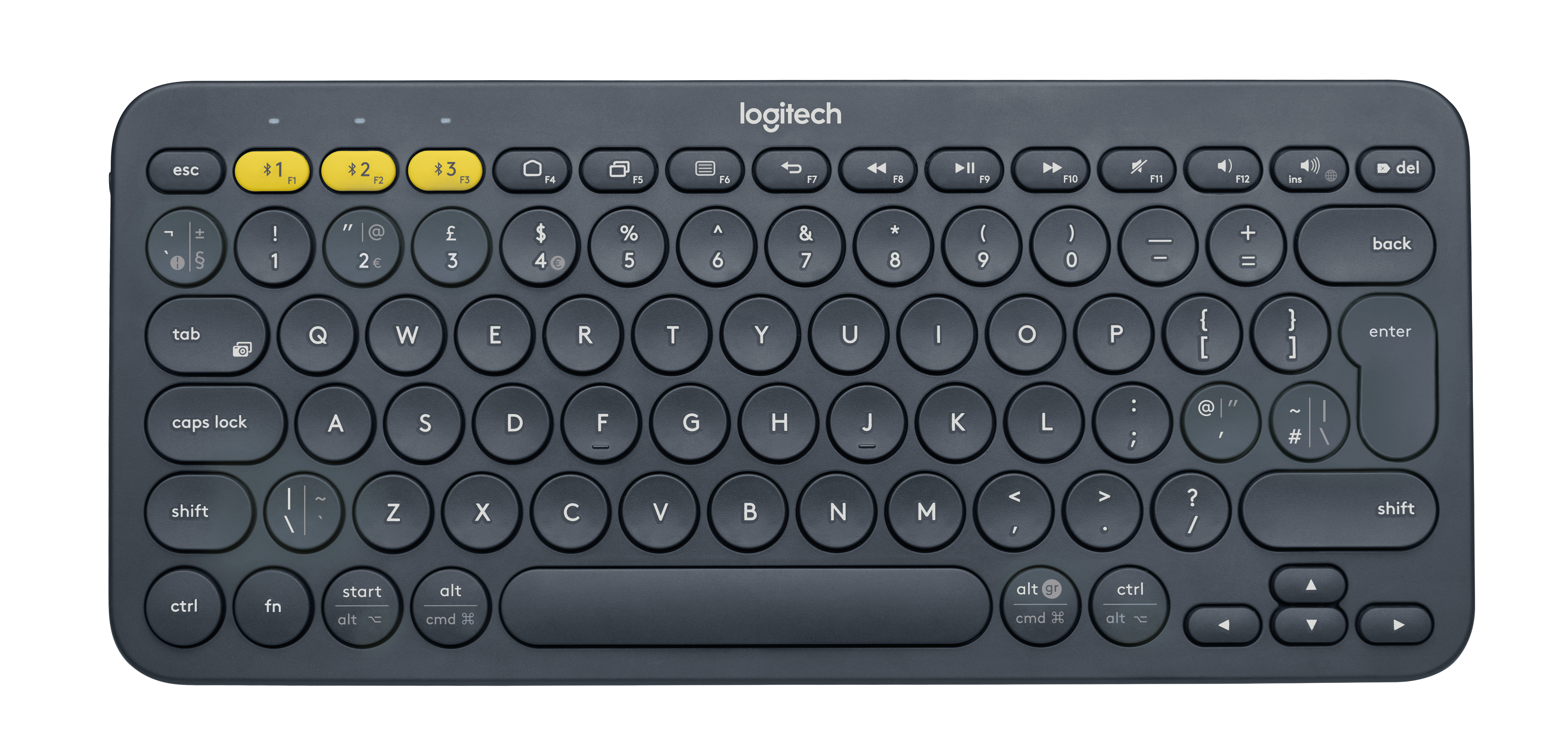 LOGITECH TECLADO K380 Multi-device Bluetooth Negro-DESCATALOGADO