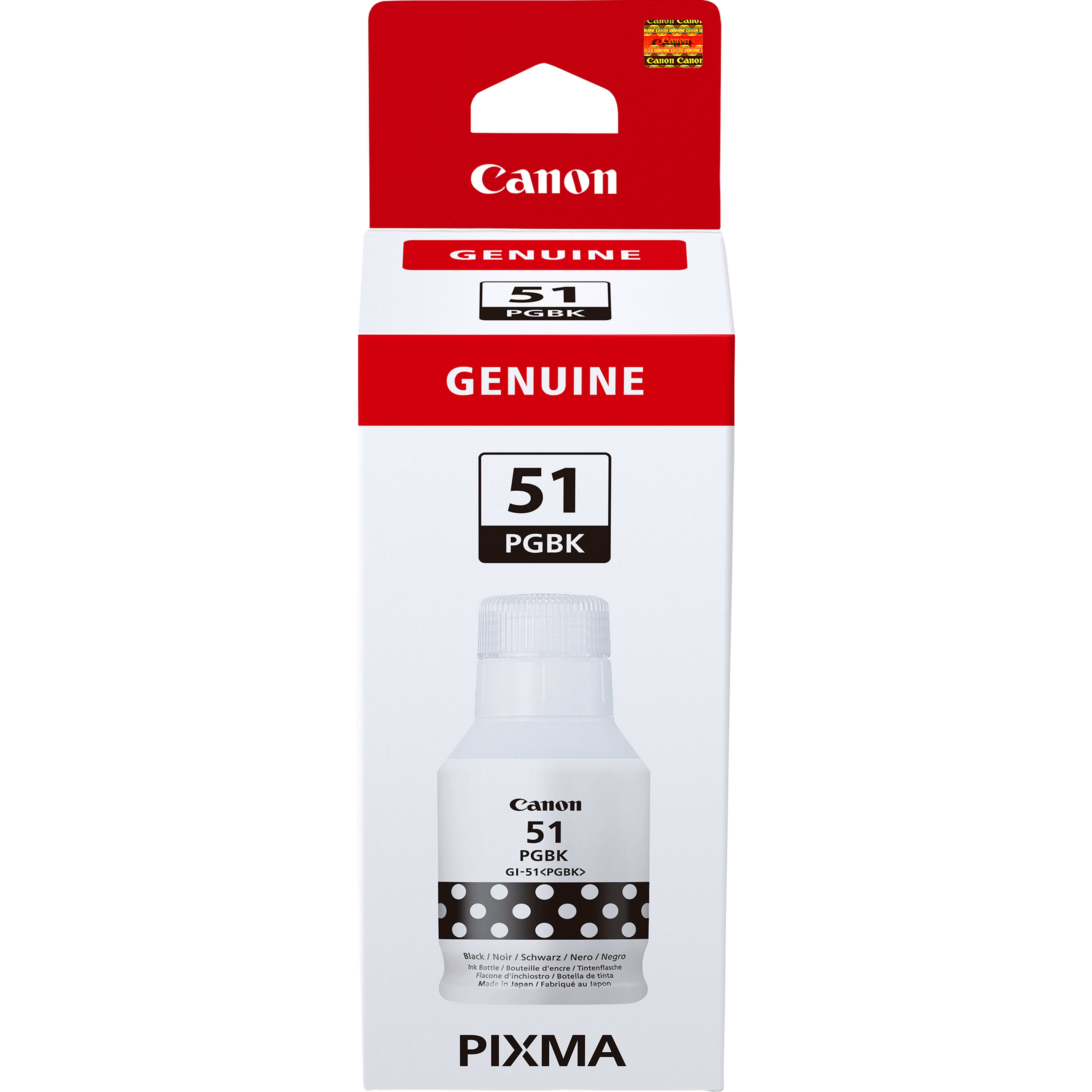 CANON Botella de tinta Negro GI-51PGBK para G1520 G2520 G3520 G3560